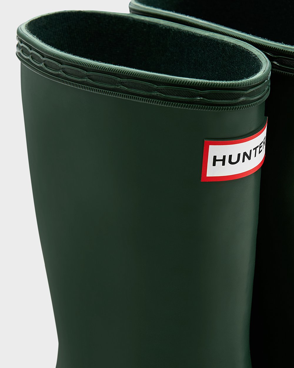 Hunter Niños Original First Classic - Botas de Lluvia Verde - 128-EKDOTF